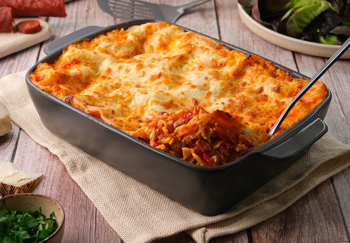 Lasagnes au chorizo sans four (à la sauteuse) : découvrez les