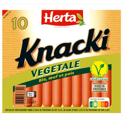 NOUVEAU Knacki® Veggie, goûtez gratuitement! 