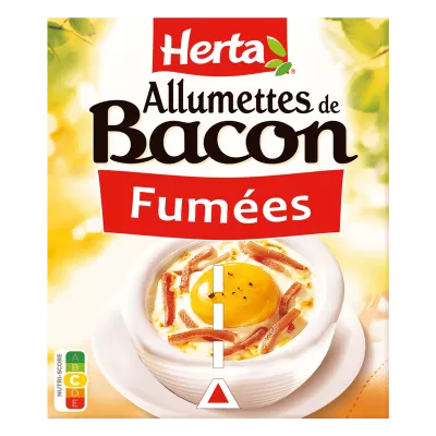 allumettes de bacon fumées 