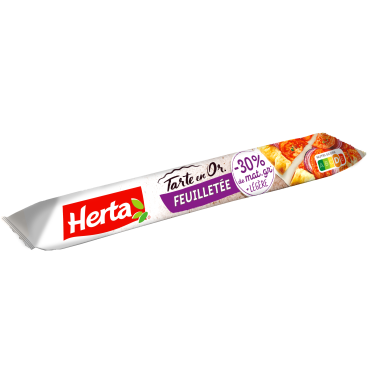 HERTA TARTE EN OR Pâte feuilletée -30% M.G. 230g