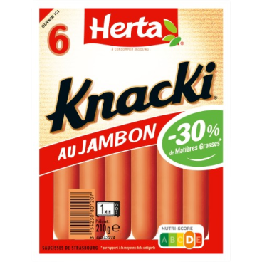 Knacki/Jambon/X6/SansFond