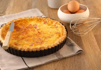 Quiche lardons