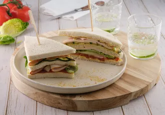 SANDWICH AU POULET, CURRY