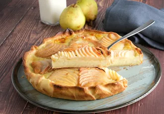 Tarte Flan poires