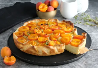 Tarte Flan abricots