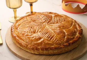 Galette des rois flan vanille