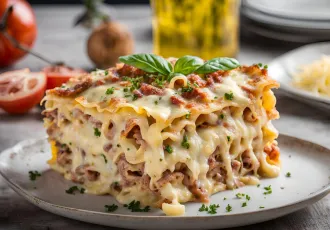 IA lasagnes façon carbonara 