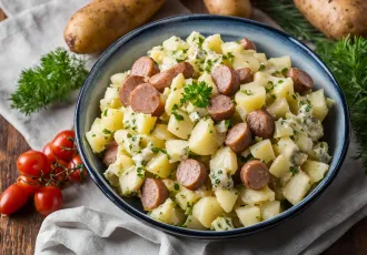 IA Salade de pommes de terre et cervelas 