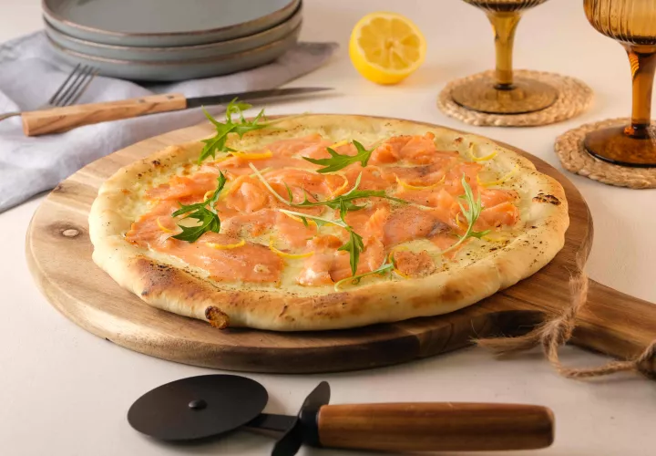 Pizza Saumon 