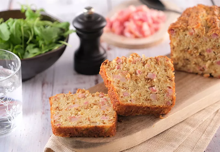 Cake aux lardons