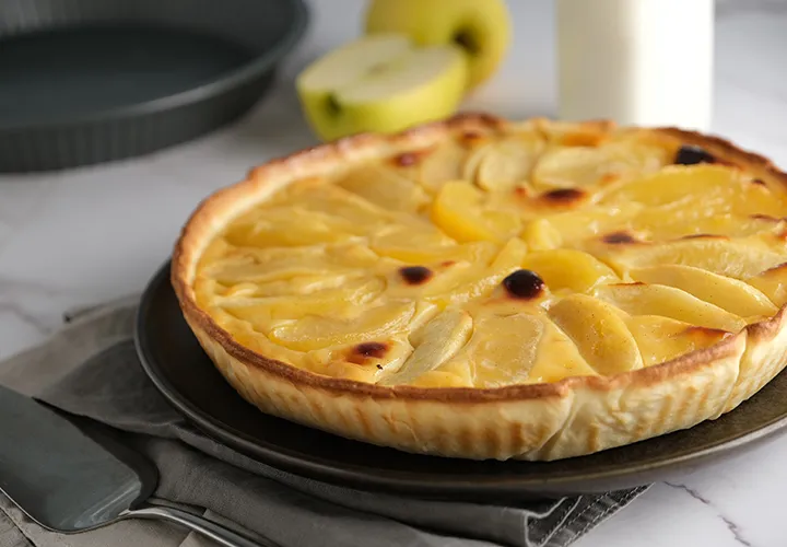 Tarte Flan aux pommes