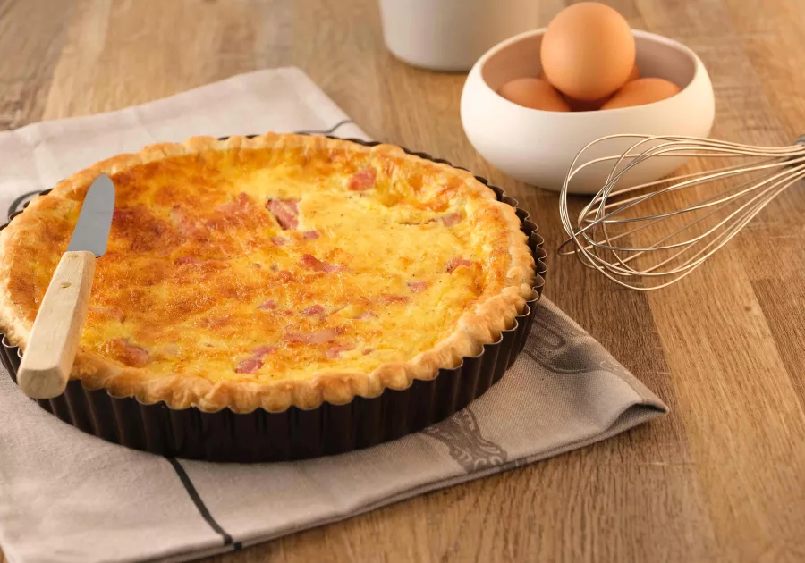 Quiche lardons